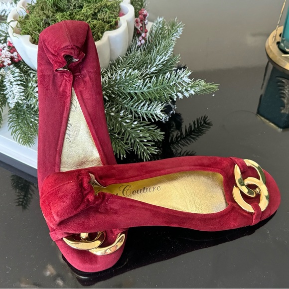 Juicy Couture Shoes - Juicy Couture Brown Suede Flats